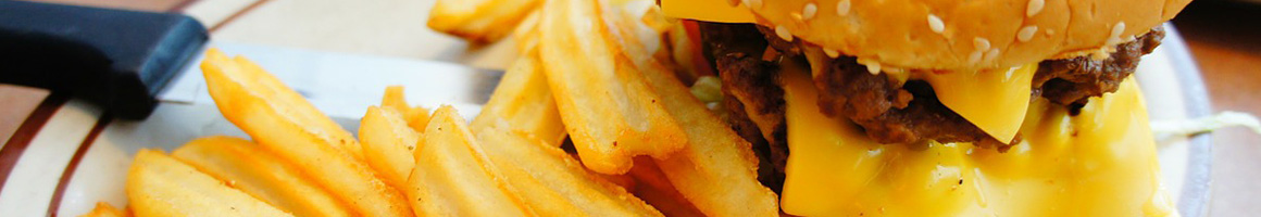 Eating American (New) American (Traditional) Burger at Brad's Food Hut restaurant in Cedar City, UT.